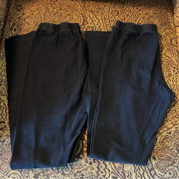 Girls Black Leggings - Picture 1 of 2